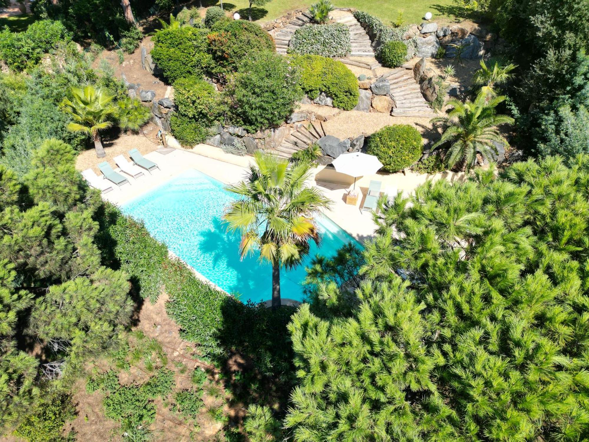 Villa Boca A Gigaro - Avec Vue Et Piscine Chauffee La Croix-Valmer Exteriör bild