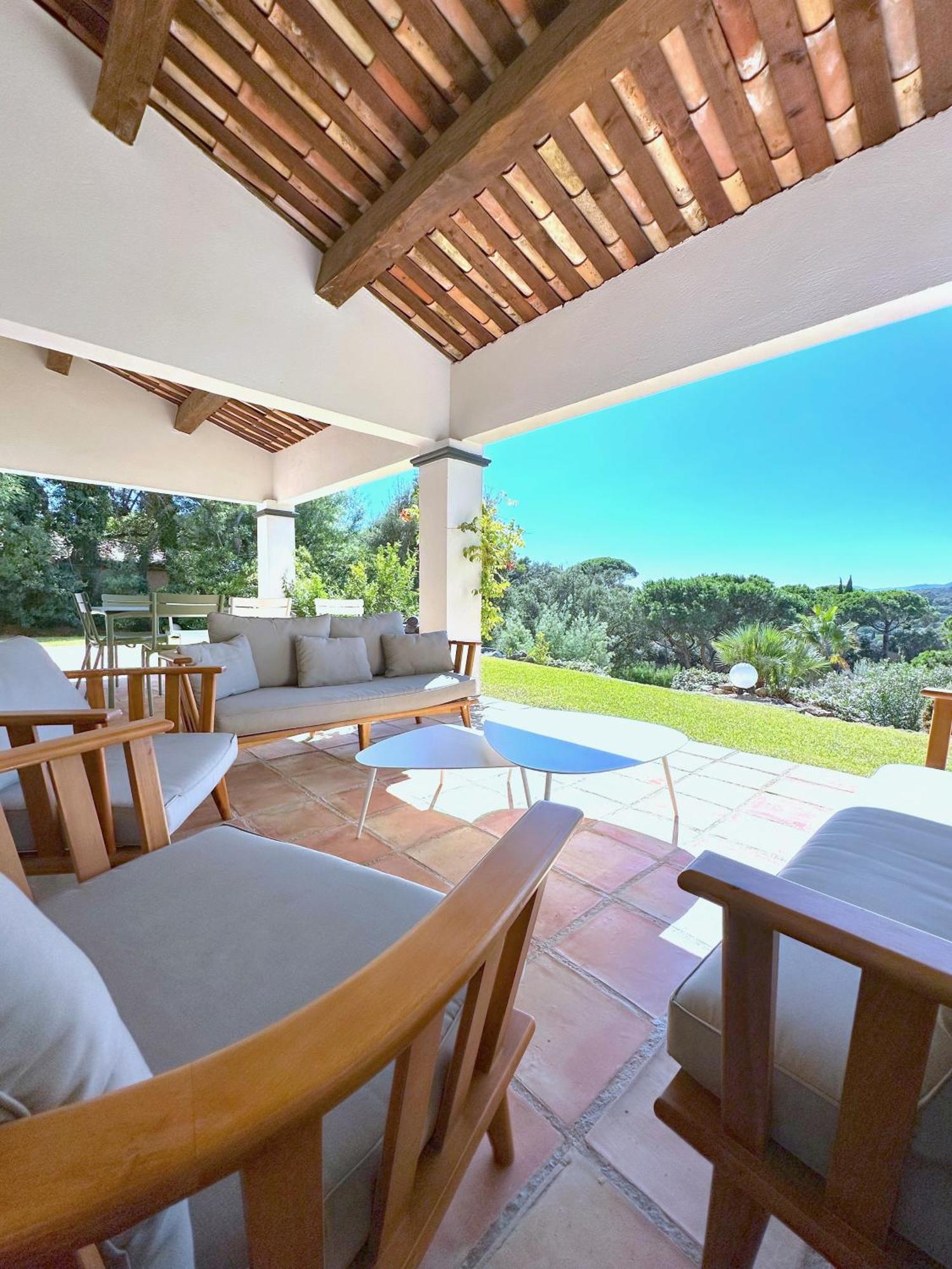 Villa Boca A Gigaro - Avec Vue Et Piscine Chauffee La Croix-Valmer Exteriör bild