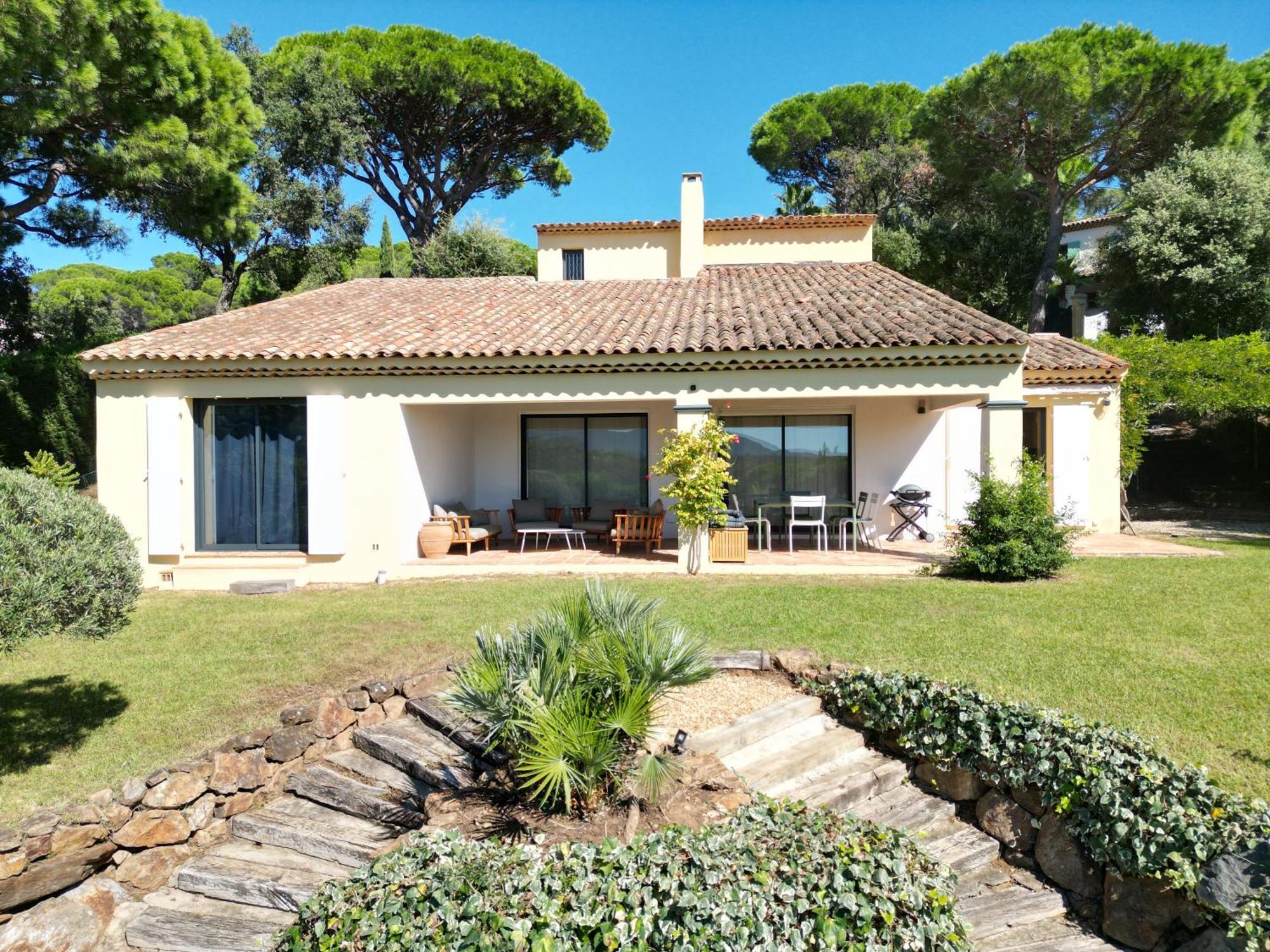 Villa Boca A Gigaro - Avec Vue Et Piscine Chauffee La Croix-Valmer Exteriör bild