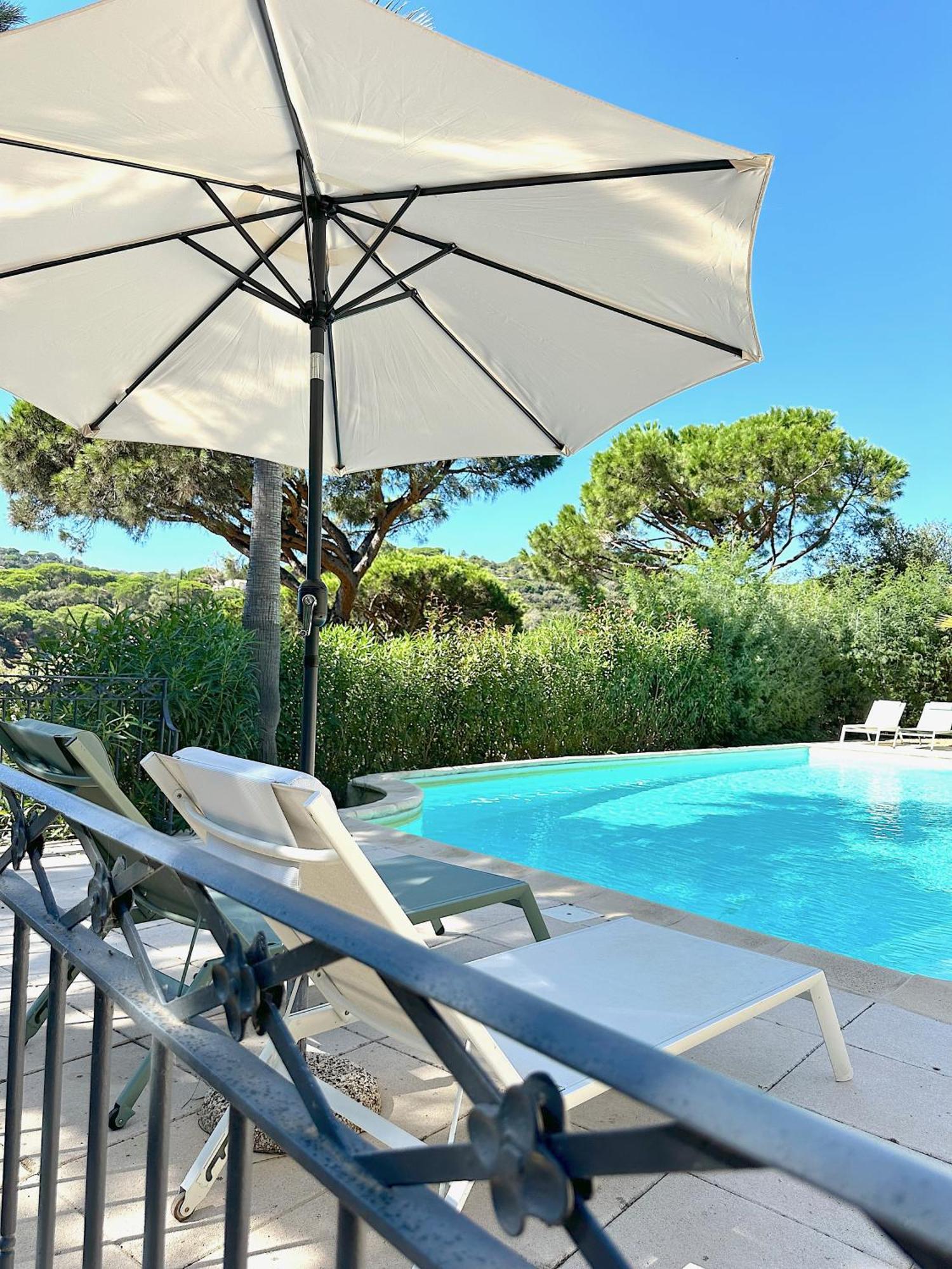 Villa Boca A Gigaro - Avec Vue Et Piscine Chauffee La Croix-Valmer Exteriör bild