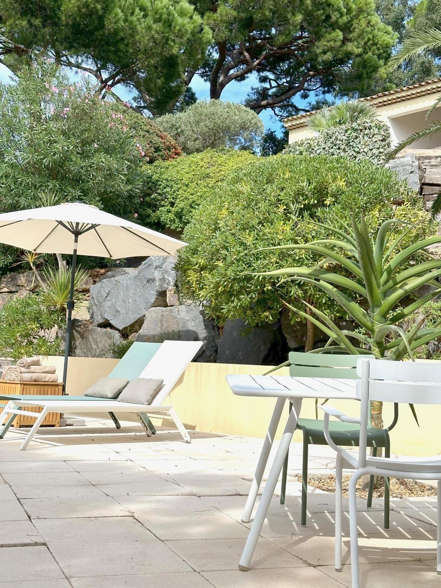 Villa Boca A Gigaro - Avec Vue Et Piscine Chauffee La Croix-Valmer Exteriör bild